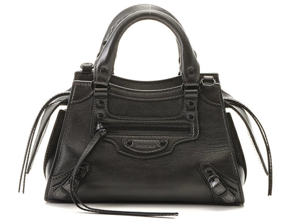 Balenciaga Neoclassic Handbag Metallic Gray